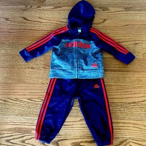 Toddler boy adidas matching set!